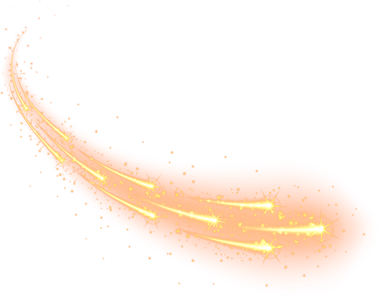 Shooting Stars Overlay